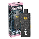 Torch Cryo THC-A Disposabe Vape Pen Cake Bomb Indica 7.5g
